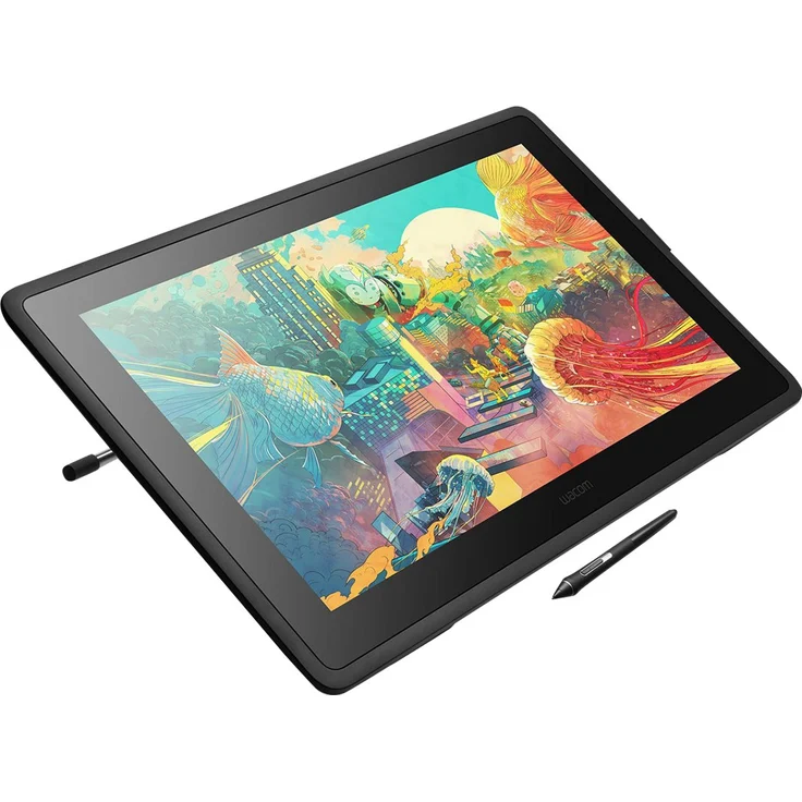 Wacom Cintiq 22 Kreativ-Stift-Display Tablet (mit Standfuß, zum Illustrieren & Zeichnen direkt auf dem Bildschirm, mit Full-HD-Display (1.920 x 1.080), Wacom Pro Pen 2, geeignet für Windows & Mac) – Bild 11