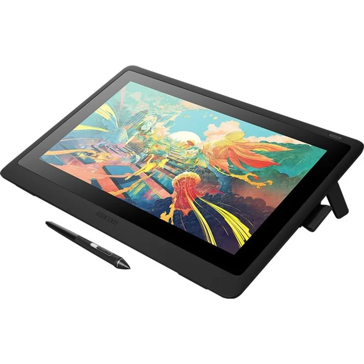 Wacom Cintiq 22 Kreativ-Stift-Display Tablet (mit Standfuß, zum Illustrieren & Zeichnen direkt auf dem Bildschirm, mit Full-HD-Display (1.920 x 1.080), Wacom Pro Pen 2, geeignet für Windows & Mac) – Bild 12