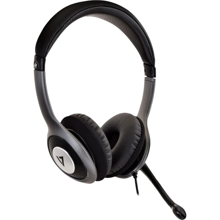 V7 Deluxe USB Stereo-Headset mit Mikrofon (HU521-2EP) – Bild 2
