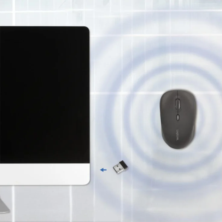 Logilink maus funk 2,4 ghz 3-button, schwarz (id0193) – Bild 6