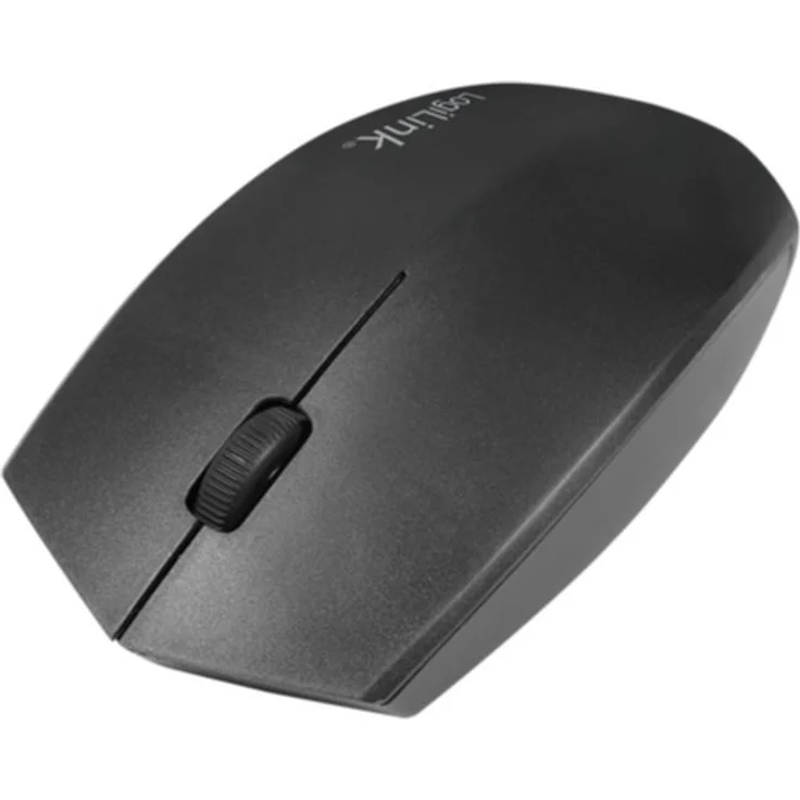 LogiLink ID0191 - Ergonomische Dual Modus Maus (Funk 2.4 GHz - Bluetooth 4.2) mit 1200 DPI für Computer, Tablet, Laptop, Smart TV, in Schwarz – Bild 2