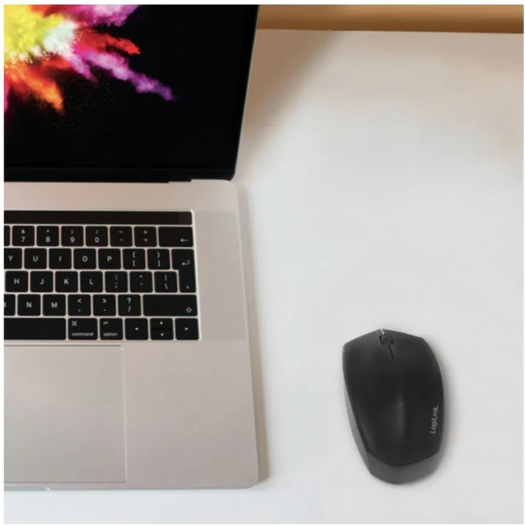 LogiLink ID0191 - Ergonomische Dual Modus Maus (Funk 2.4 GHz - Bluetooth 4.2) mit 1200 DPI für Computer, Tablet, Laptop, Smart TV, in Schwarz – Bild 5