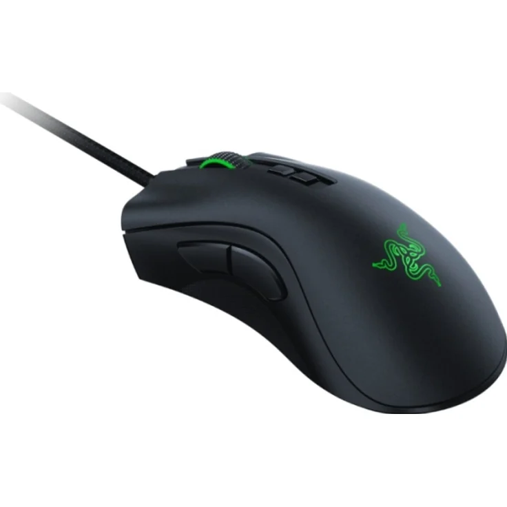 Razer DeathAdder V2 - Gaming-Maus mit klassenbester Ergonomie, Schnellsten Maus-Switches, Optischer Focus+ 20K DPI Sensor, Speedflex Kabel, Chroma RGB, 8 Programmierbare Tasten) – Bild 5