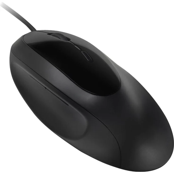 Kensington kabelgebundene ergonomische Maus - Pro Fit Ergo für Laptop, Desktop, PC und Gaming, USB 3.0 Verbindung, 4 DPI Einstellungen & 5 Tasten, Schwarz, K75403EU – Bild 2