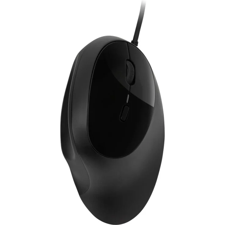Kensington kabelgebundene ergonomische Maus - Pro Fit Ergo für Laptop, Desktop, PC und Gaming, USB 3.0 Verbindung, 4 DPI Einstellungen & 5 Tasten, Schwarz, K75403EU – Bild 1