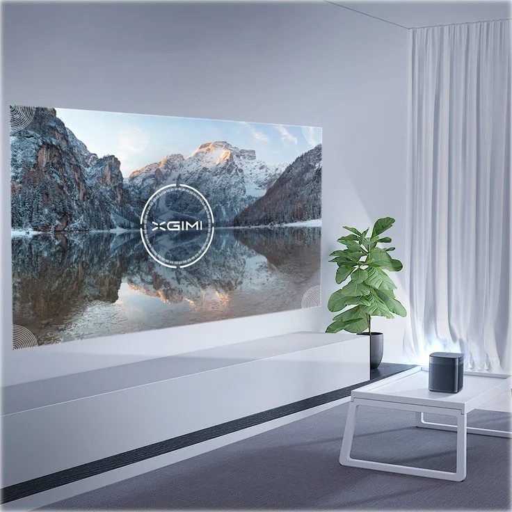 XGIMI Halo Mini-Beamer, DLP, Full HD (1920 x 1080), Kontrast 1000:1, 800 ANSI-Lumen, Bildverhältnis 16:9, WLAN, silber – Bild 7