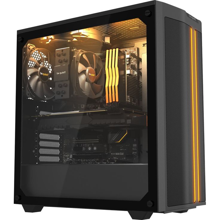 be quiet! PURE BASE 500DX Schwarz, Midi Tower, mit Seitenfenster, ohne Netzteil (BGW37) – Bild 9