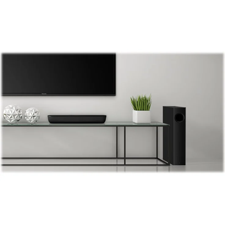 Panasonic SC-HTB250 2.1 Soundbar mit Subwoofer, kabellos, geeignet für TV, schwarz (2018) – Bild 9