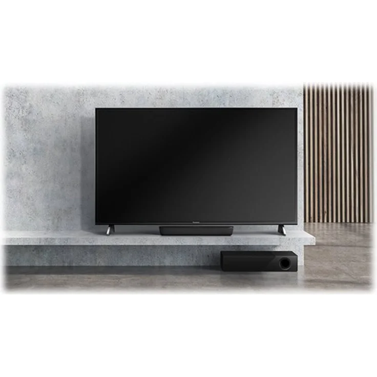 Panasonic SC-HTB250 2.1 Soundbar mit Subwoofer, kabellos, geeignet für TV, schwarz (2018) – Bild 5