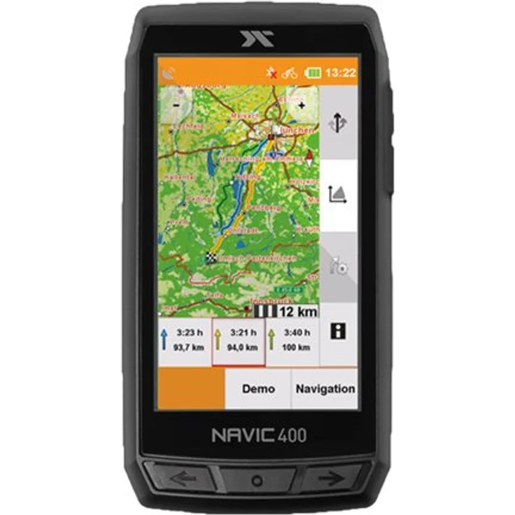 CICLO NAVIC 400 - Navigationsgerät zum Fahrradfahren und Wandern mit 4 Zoll farbigen Touch-Display – Bild 8