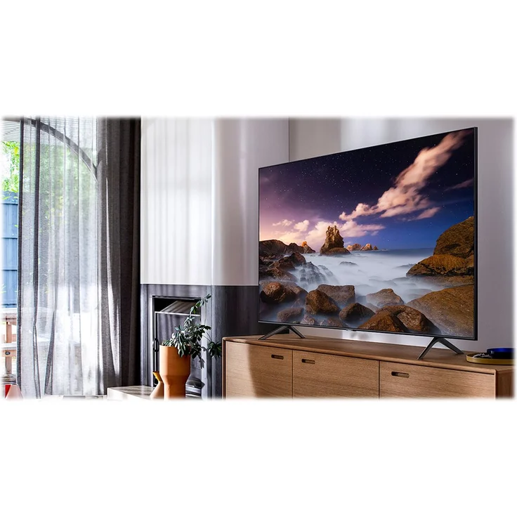 Samsung GQ50Q60TGU 125 cm (50 Zoll) QLED Smart TV (Ultra HD, HDR) HD-Triple-Tuner (Sat, Antenne, Kabel) Modelljahr 2020 Energieklasse G (DE-Modell) – Bild 5