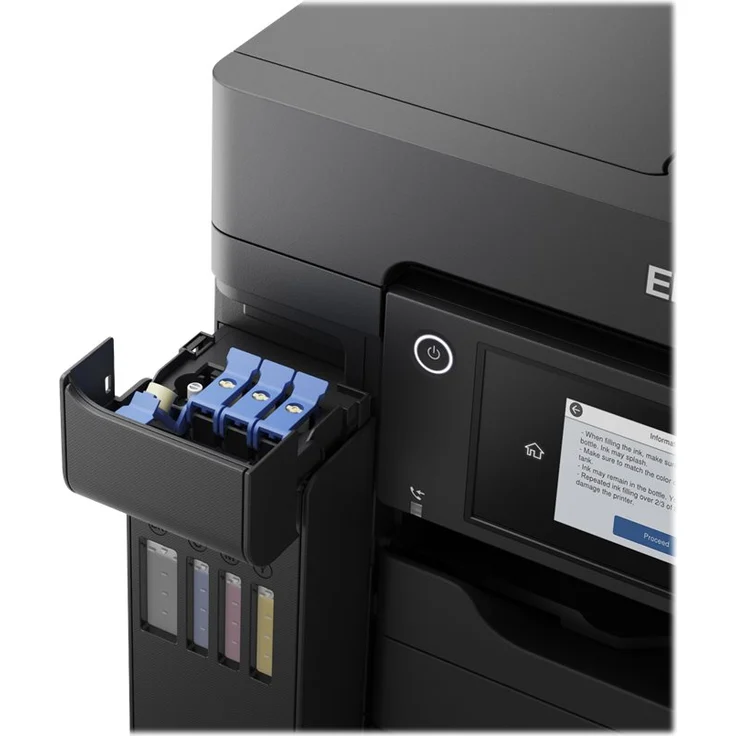 Epson EcoTank ET-5800 4-in-1 Tintenstrahl-Multifunktionsgerät (Drucker, Scanner, Kopierer, Fax) Auflösung: 1200 x 4800, USB, LAN, WLAN 802.11a/b/g/n/ac, Mobile Print, AirPrint, Wi-Fi Direct, Cloud Print (C11CJ30401) – Bild 13