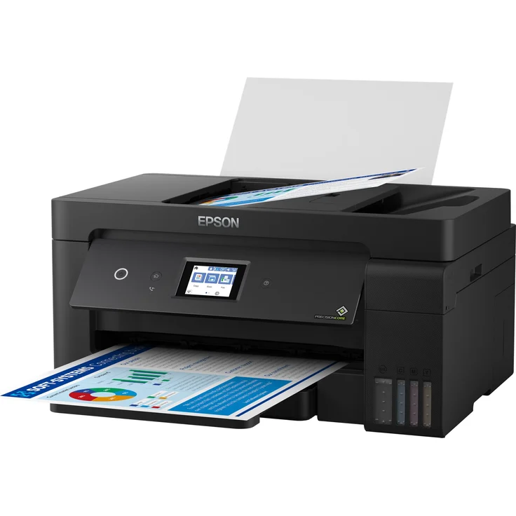 Epson EcoTank ET-15000 4-in-1 Tintenstrahl-Multifunktionsgerät (Drucker, Scanner, Kopierer, Fax) Auflösung: 4800 x 1200, USB, LAN, WLAN, Mobile Print, AirPrint, Cloud Print (C11CH96401) – Bild 4