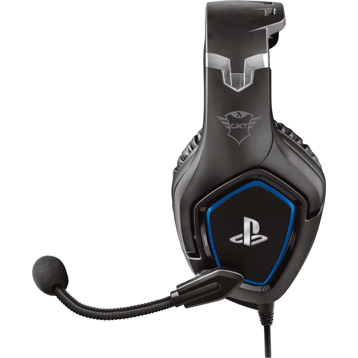 Trust Gaming GXT 488 Forze Gaming Headset für PlayStation 4 (klappbarem Mikrofon und einstellbarem Kopfbügel) schwarz – Bild 7