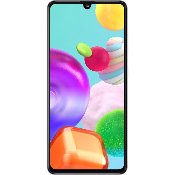 Samsung Galaxy A41 Smartphone 15,49cm (6,1 Zoll) Super-AMOLED-Display, 64GB interner Speicher, 4GB RAM, Dual-SIM, Android, White – Bild 7