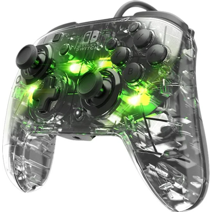 PDP Afterglow Deluxe+ Audio Wired Controller Transparent (500-132-EU) (Switch) – Bild 2
