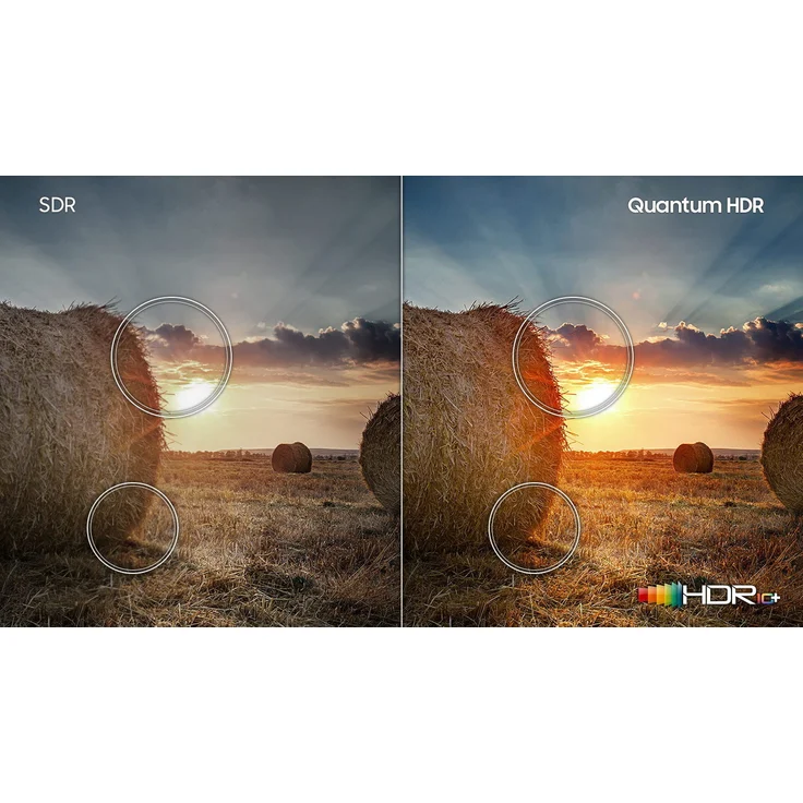 Samsung GQ55Q60TGU 138 cm (55 Zoll) QLED Smart TV (Ultra HD, HDR) HD-Triple-Tuner (Sat, Antenne, Kabel) Modelljahr 2020 Energieklasse G (DE-Modell) – Bild 5