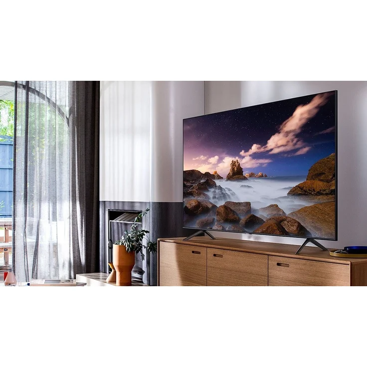 Samsung GQ65Q60TGU 163 cm (65 Zoll) QLED Smart TV (Ultra HD, HDR) HD-Triple-Tuner (Sat, Antenne, Kabel) Modelljahr 2020 Energieklasse G (DE-Modell) – Bild 8
