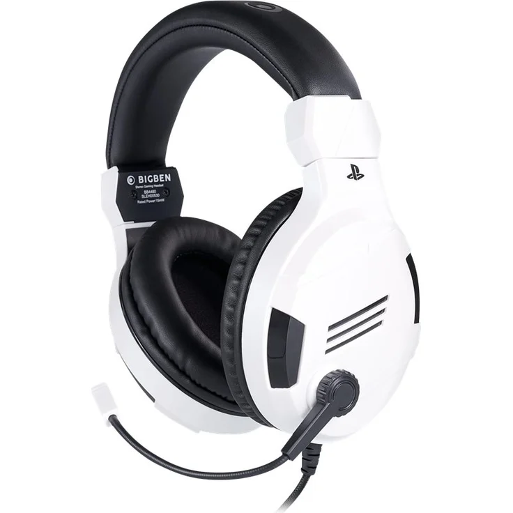 BigBen Stereo Gaming Headset V3, PS4, weiß (BB381436) – Bild 3