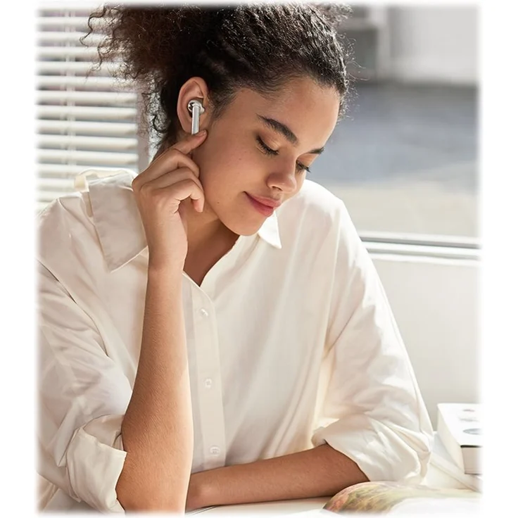 Oppo 'W31' Bluetooth-Kopfhörer, In-Ear, Staub- und wasserfest nach IP54, Weiß – Bild 2