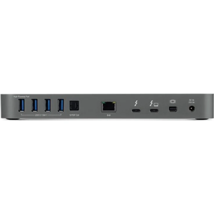 OWC Thunderbolt 3 Dock 14-Port Dockingstation, grau, USB-C, LAN, mini – Bild 3