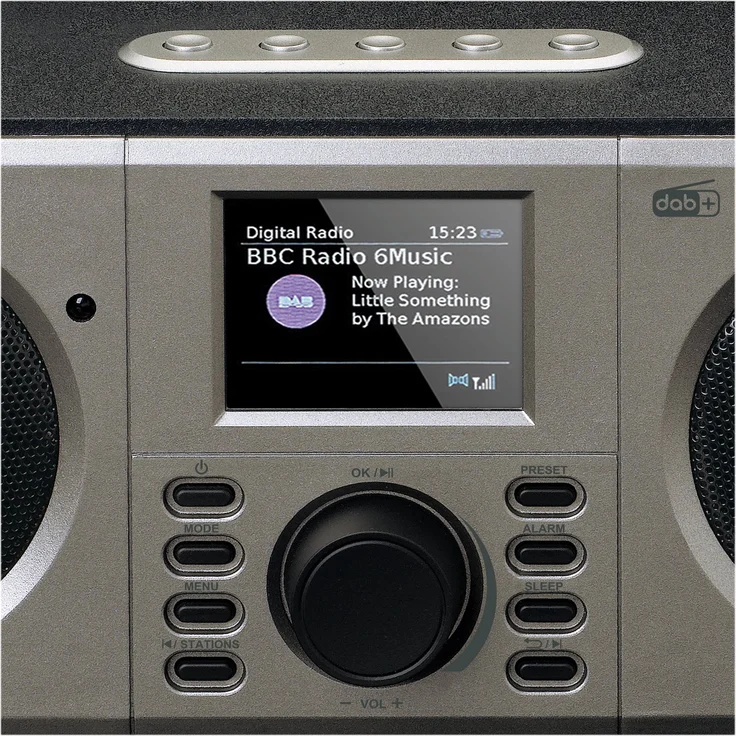 Lenco DAR-030 Tischradio mit Bluetooth, TFT-Display, schwarz – Bild 8