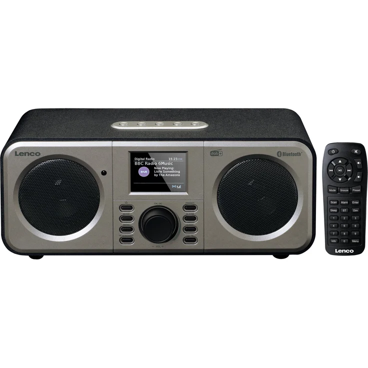 Lenco DAR-030 Tischradio mit Bluetooth, TFT-Display, schwarz – Bild 7