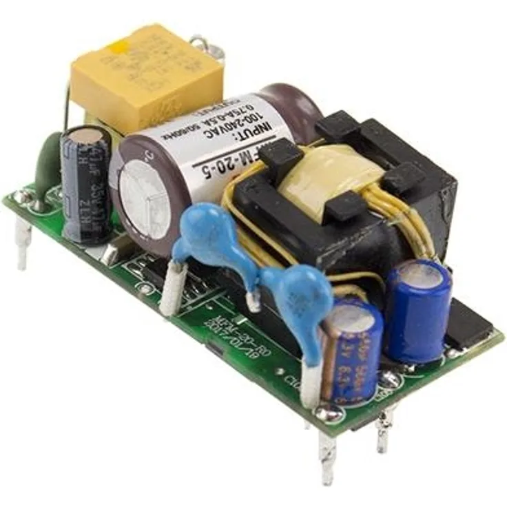 Mean Well AC/DC-Netzteilbaustein, open frame MFM-20-3.3 3.3 V/DC 4.5 A Ausgangsspannung regelbar (MFM-20-3.3)