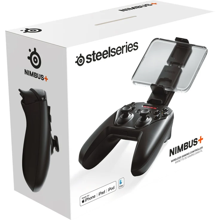 SteelSeries Nimbus+ Wireless Gaming-Controller - Wiederaufladbar - für iPhone, iPad, iPod und Apple TV – Bild 3