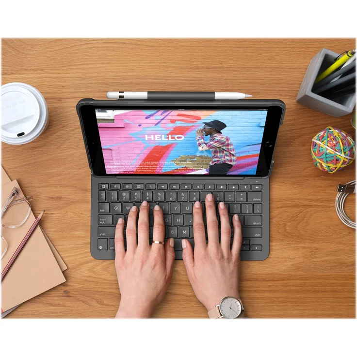 Logitech Slim Folio for iPad 7th Graphite (PAN) – Bild 6