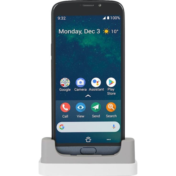 Doro 8050 Smartphone 13,72cm (5,4 Zoll) Farbdisplay, 16GB interner Speicher, 2GB RAM, Android, Grau – Bild 6