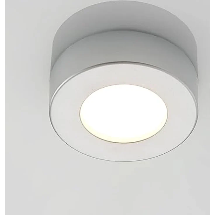 PRIOS LED Deckenleuchte 'Edwina' (Modern) in Alu aus Aluminium für Badezimmer (1 flammig) - Energiesparende LED-Deckenlampe, inkl. Leuchtmittel, Alu – Bild 5