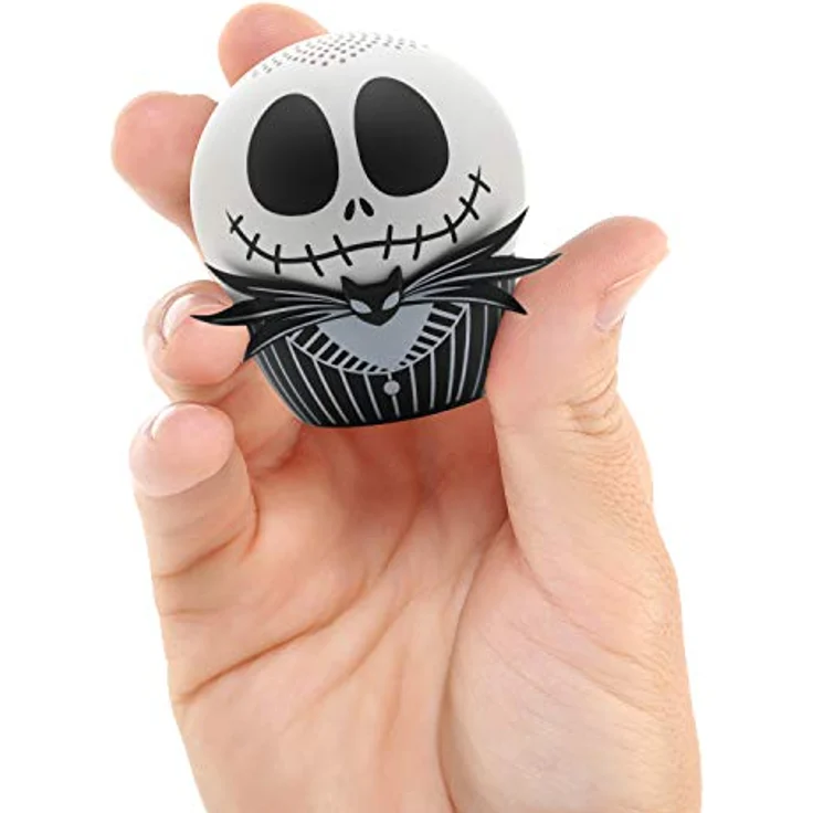Bitty Boomers Disney: Tim Burton's The Nightmare Before Christmas - Jack Skellington - Mini Bluetooth Speaker, Portable Speaker with Bluetooth 5 Technology, 4+ Hours Playtime, Rechargeable - Black – Bild 4