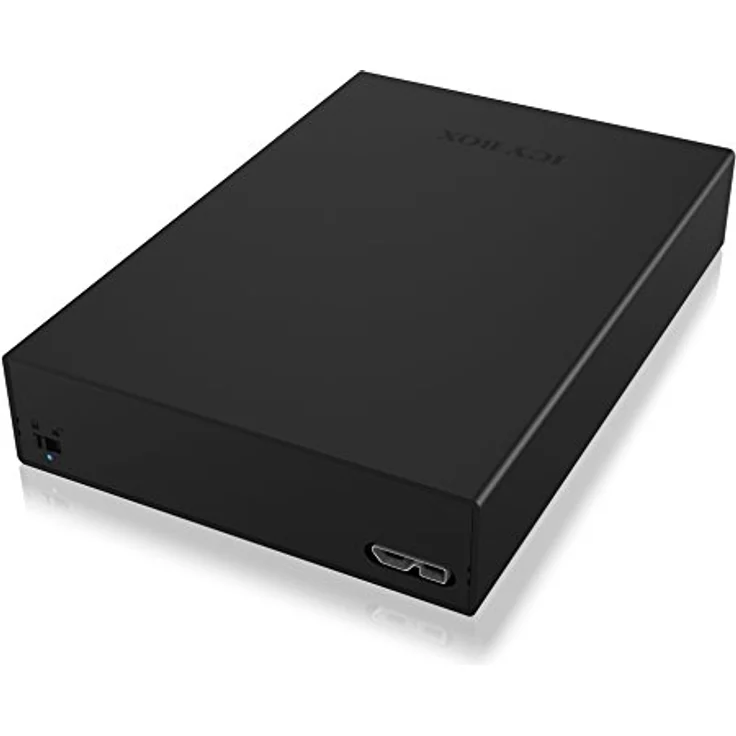 ICY BOX IB-256WP Externes Gehäuse mit Schreibschutz-Schalter für 1x 2,5 Zoll HDD-SSD, USB 3.0 (UASP), Silikon-Schutzhülle, SATA-III bis 15 mm Bauhöhe – Bild 4