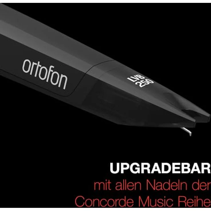 Ortofon Concorde Music Black LVB 250 - Moving Magnet Tonabnehmer | Nackter Shibata Diamant auf Boron Nadelträger | einfache Installation | Bestmögliches Klangspektrum & außergewöhnlich hohe Auflösung – Bild 5