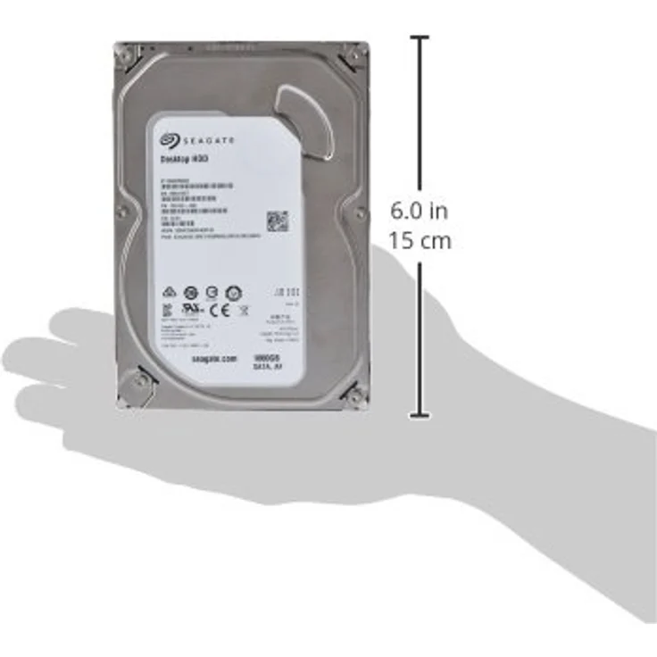 Seagate Desktop HDD 1TB, interne Festplatte, 3.5'', SATA, 6GB/s - ST1000DM003 – Bild 3