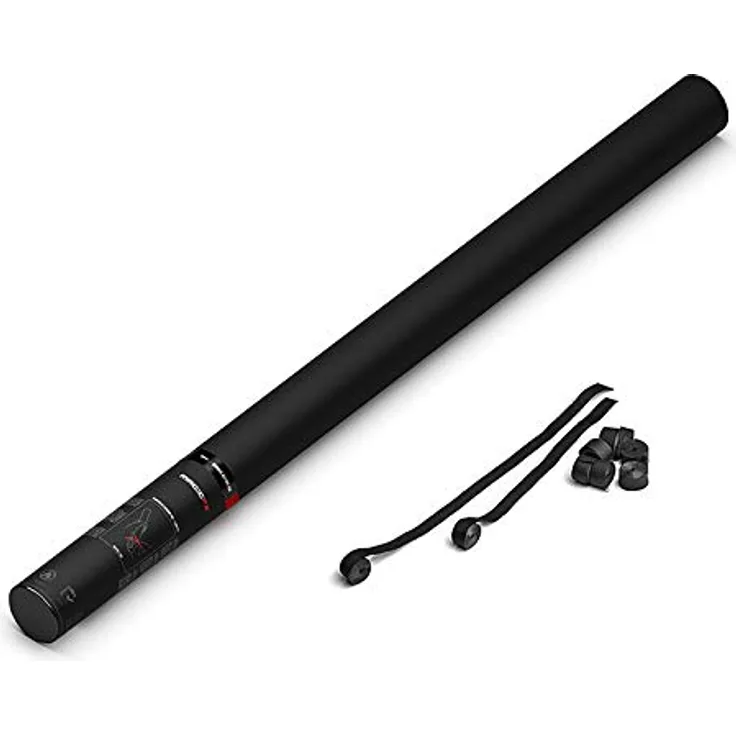 Magic FX Handbetriebene Streamerkanone PRO 80cm - Schwarz