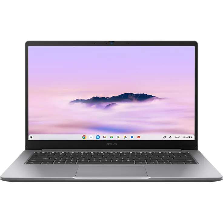 ASUS Chromebook CX3, 14" FHD Notebook mit Intel Core 3 N355, 8 GB RAM, 128 GB SSD, Grau