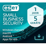 ESET Small Business Security 5U 1Y, Antivirenprogramm für PCs, umfassender Schutz vor Malware und Ransomware