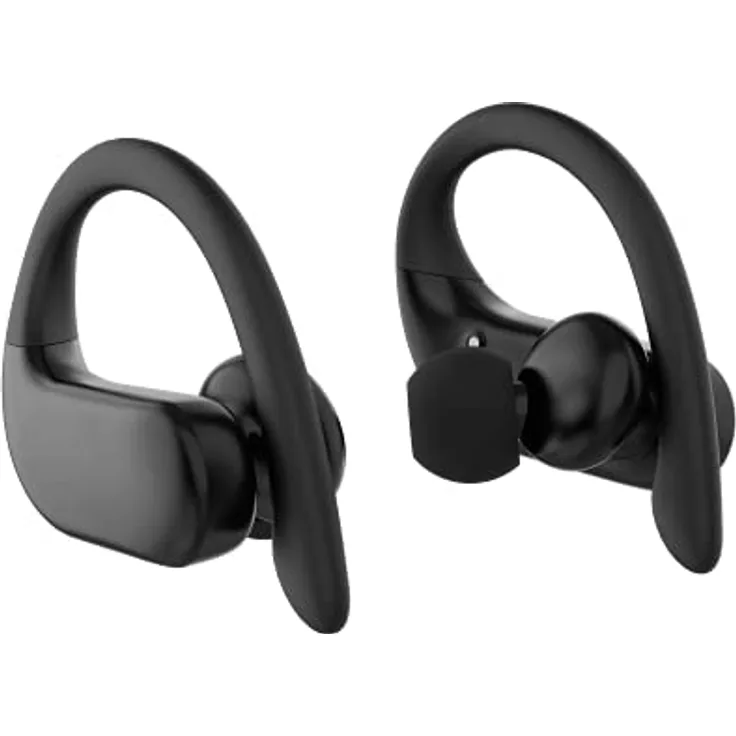 Mysound präsentiert True Fit, die brandneuen True Wireless-Ohrhörer mit Bluetooth 5.0-Technologie für den Fitnessbereich, 497349, schwarz, universal