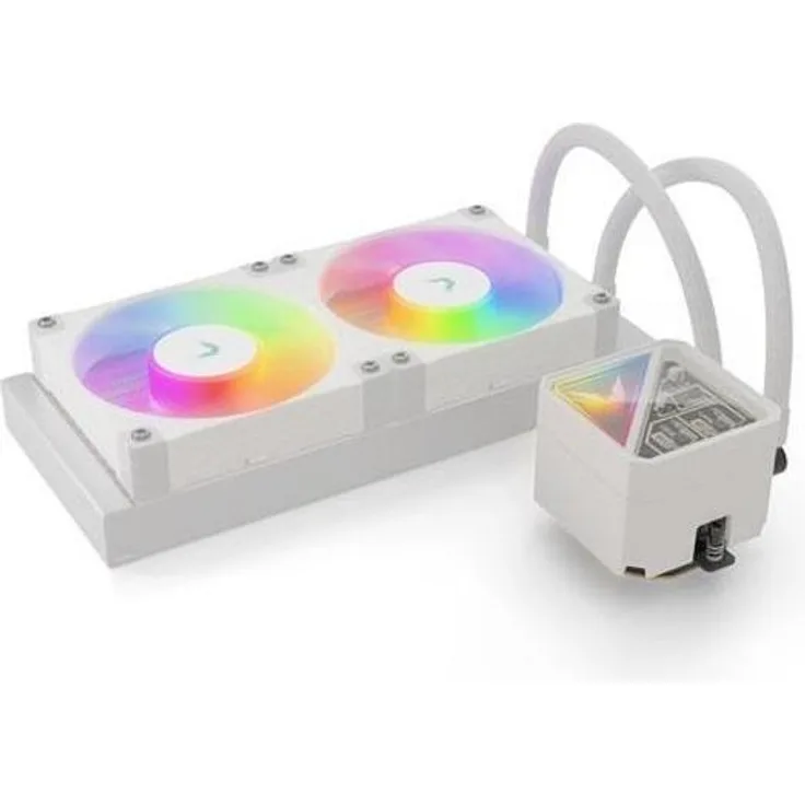Valkyrie V240 Lite ARGB White, All-in-One CPU Wasserkühler für AMD und Intel Prozessoren, weiss