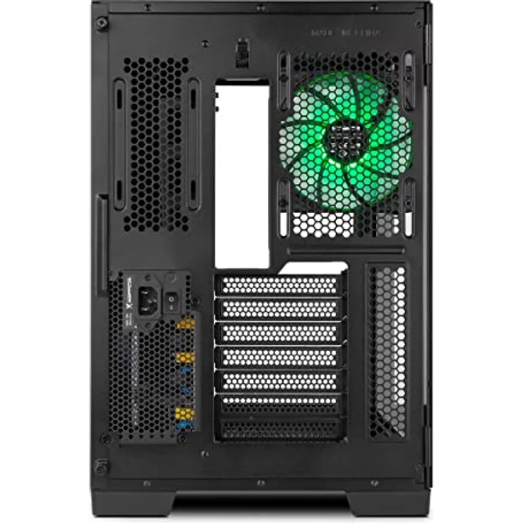 NOX Hummer Astra ARGB, Midi Tower PC-Gehäuse mit gehärtetem Glas, 4 Lüfter, USB 3.0, Schwarz – Bild 4