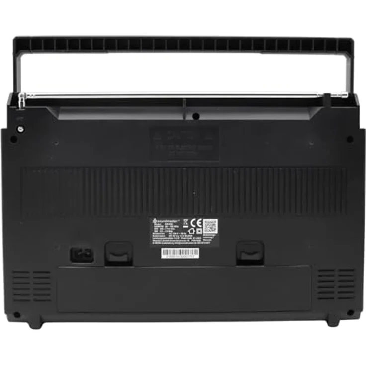 Soundmaster RR20SI, Mono-Radio-Cassette Rekorder mit UKW Tuner und Einzel-Kassettendeck, kompakt und leistungsstark – Bild 4