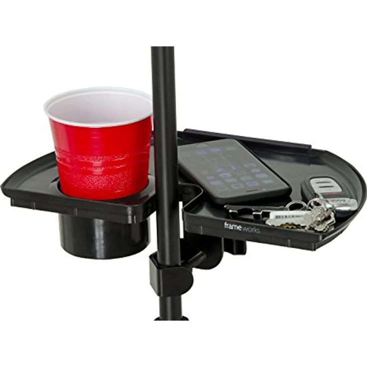Gator Frameworks GFW-MICACCTRAY Mic Stand Accessory Tray Drink Hold – Bild 2