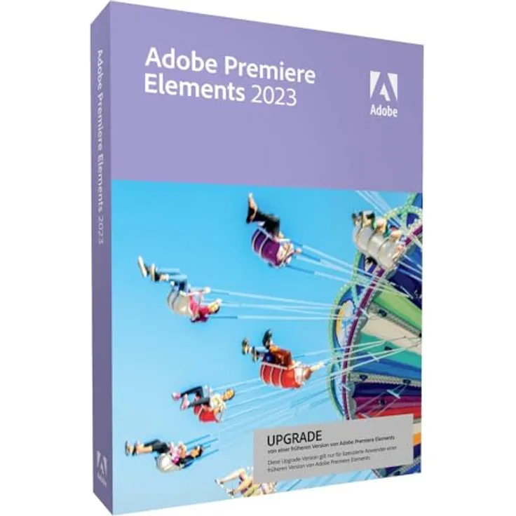 Adobe Premiere Elements 2023| Standard | 1 Gerät | PC/Mac | unbefristet | Box inkl. Aktivierungscode