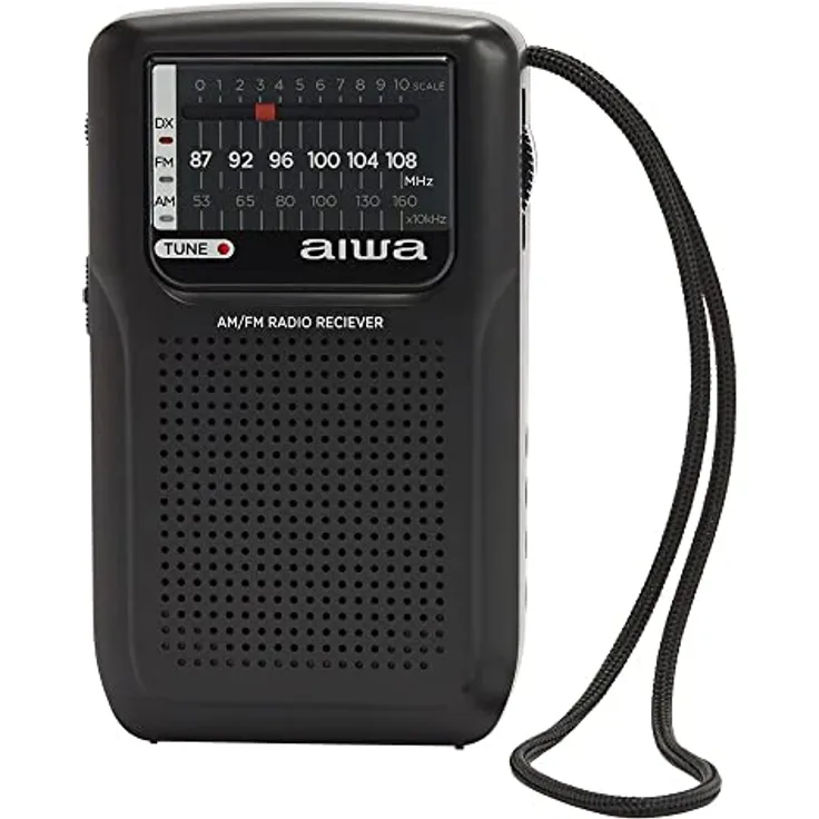 Aiwa RS-33 Radio Portable Analog Black