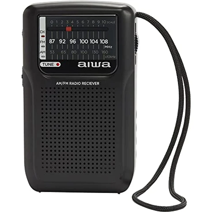 Aiwa RS-33 Radio Portable Analog Black – Bild 1