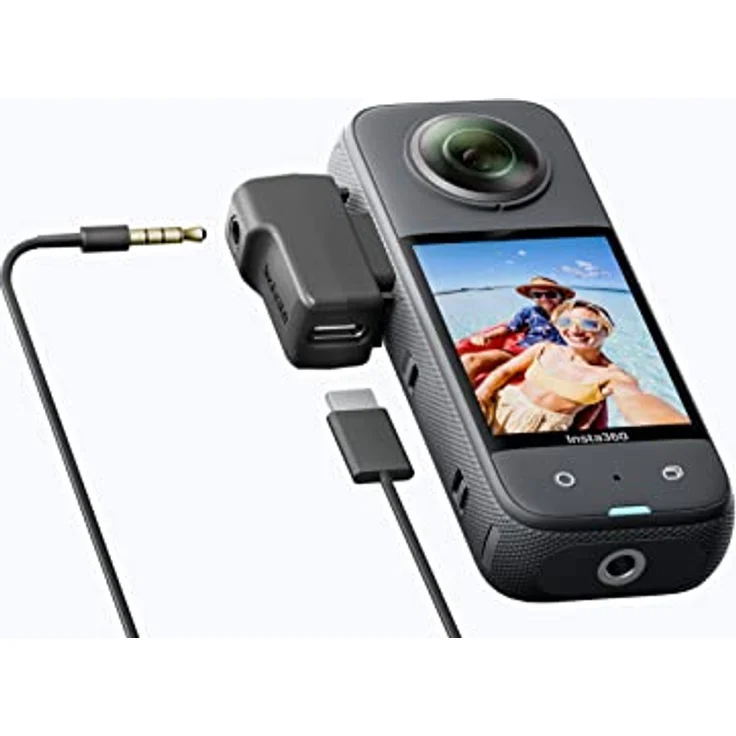 Insta360 INSBAQ/A X3 Mikrofonadapter für externes Mikrofon – Bild 3