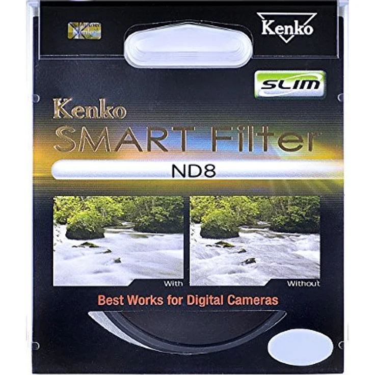 Kenko 224615'' 46 SMART ND8 Slim, Neutraldichtefilter, 8-Fach, Extra Schmales Gehäuse, 46mm schwarz – Bild 3