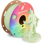 Polymaker Panchroma Matte PLA Filament, Matte Pastel Mint, 1,75 mm, 1 kg, kompatibel mit FDM-3D-Druckern, verbesserte Druckqualität und Verpackung